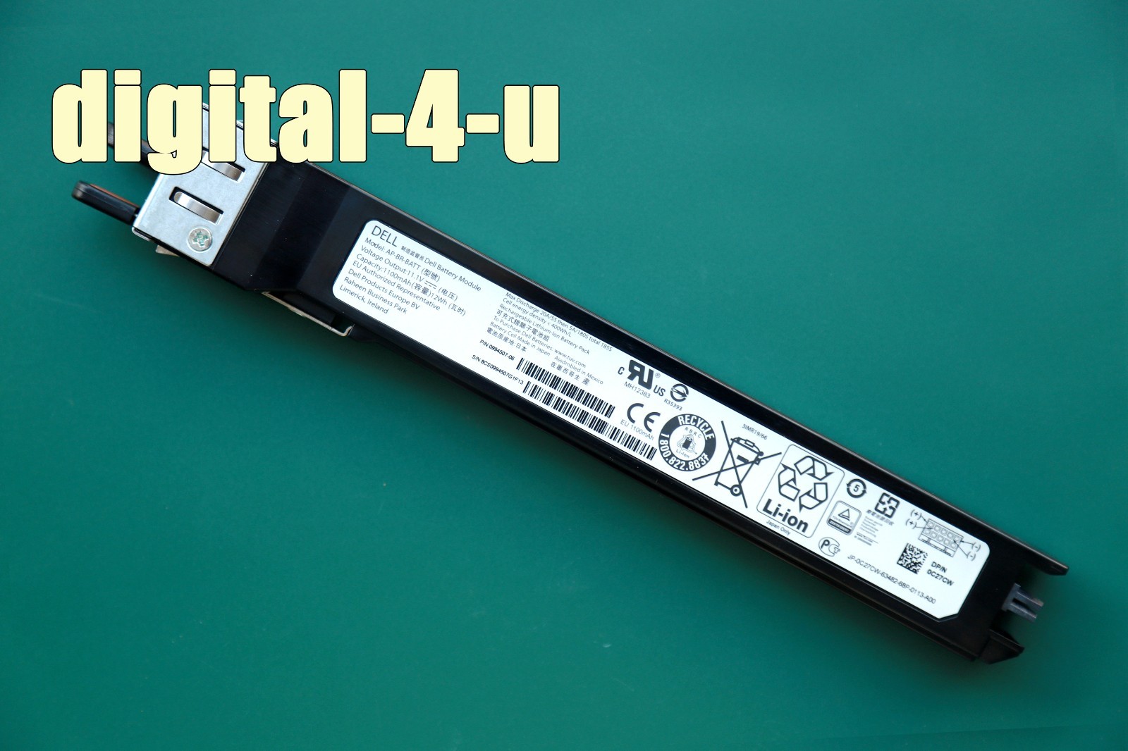 2026 New Original 0C27CW 0XJW8Y AP-BR-BATT for SC4020 SCV2020 Controller Battery