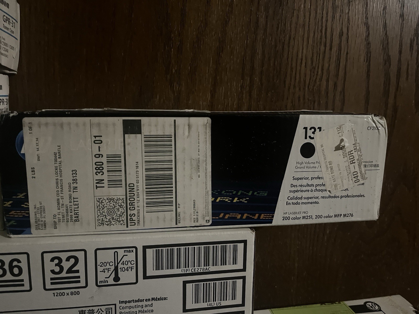 HP 131X (CF210X) Black Toner Cartridge