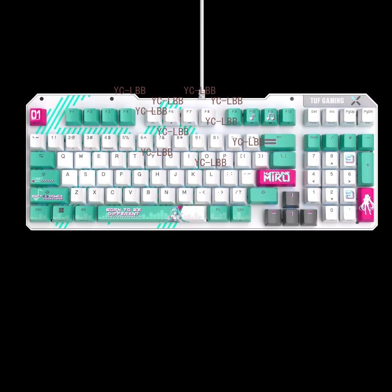 ASUS TX Wired Gaming TX98 Mechanical Keyboard Hatsune Miku Edition
