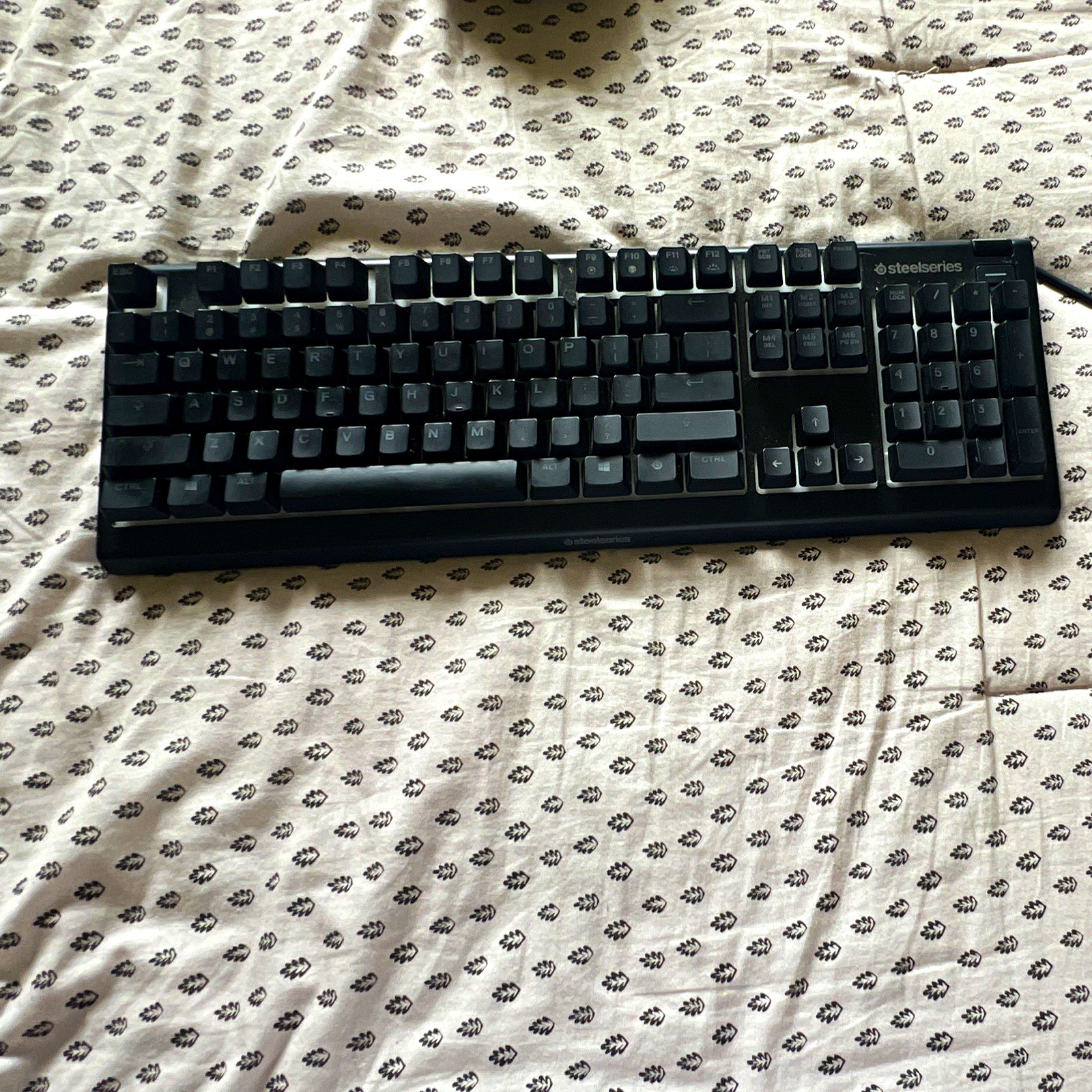 SteelSeries Apex 3 Wired Illuminated Gaming Keyboard, Black QWERTY