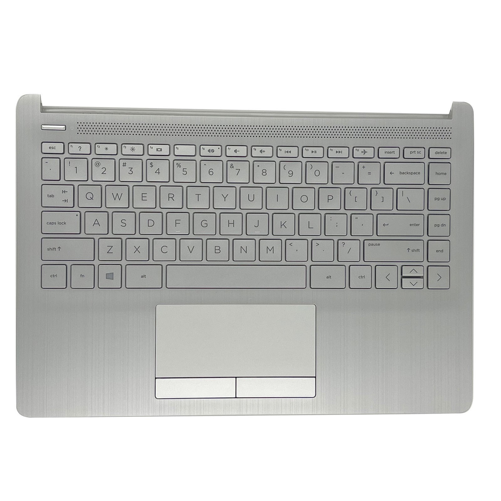 L48648-001 New Palmrest W/Keyboard&Touchpad Silver for HP 14-CF 14-DK 14-DP US