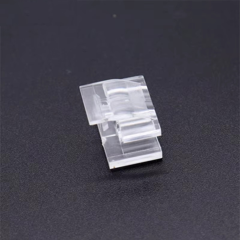 50pcs LC Duplex Clip for Optic Fiber Connector LC APC SM MM Part FTTH Jumper kit