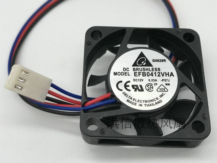 Delta 4010 EFB0412VHA DC12V 0.23A Gale volume 4CM cooling fan