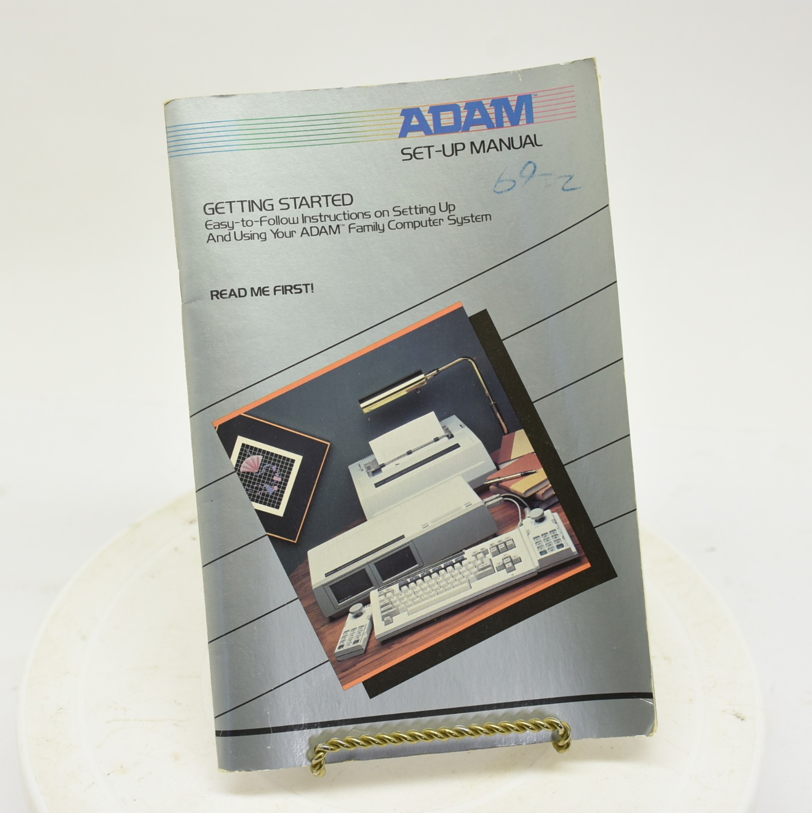 Vintage Coleco ADAM Computer Set-Up Manual Retro Gaming Computing Manual