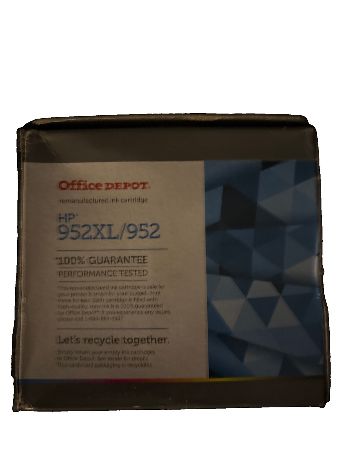 New Office Depot 952XL Ink Cartridges Set Black Yellow Cyan Magenta High Yield