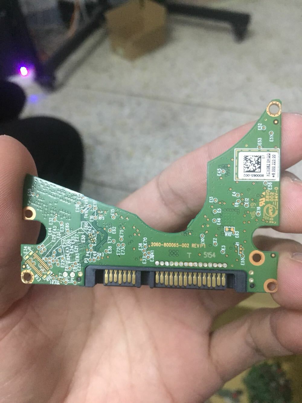 NEW Replacement PCB 2060-800065-002 REVP1 for WD Hard Drive No-Lock Board