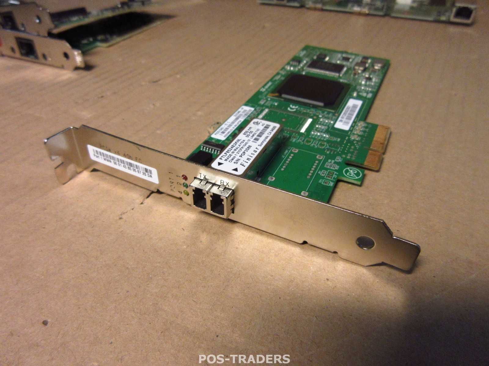 Q-Logic PX2510401-70 C Fibre Channel PCI-X LAN Card PCIe QLE2460-HP - CARD ONLY