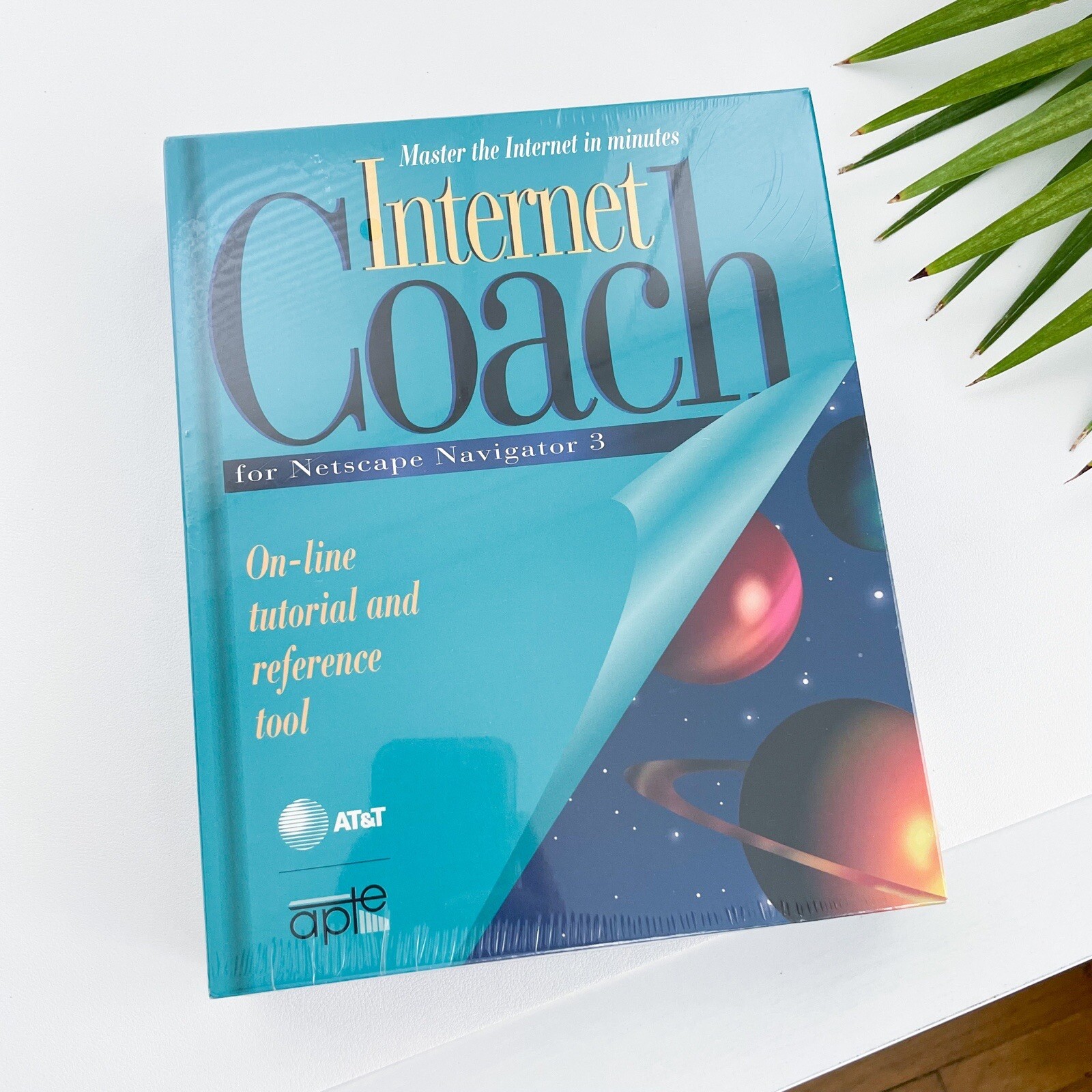Internet Coach for Netscape Navigator 3 - Windows/Macintosh AT&T 1995 New Sealed
