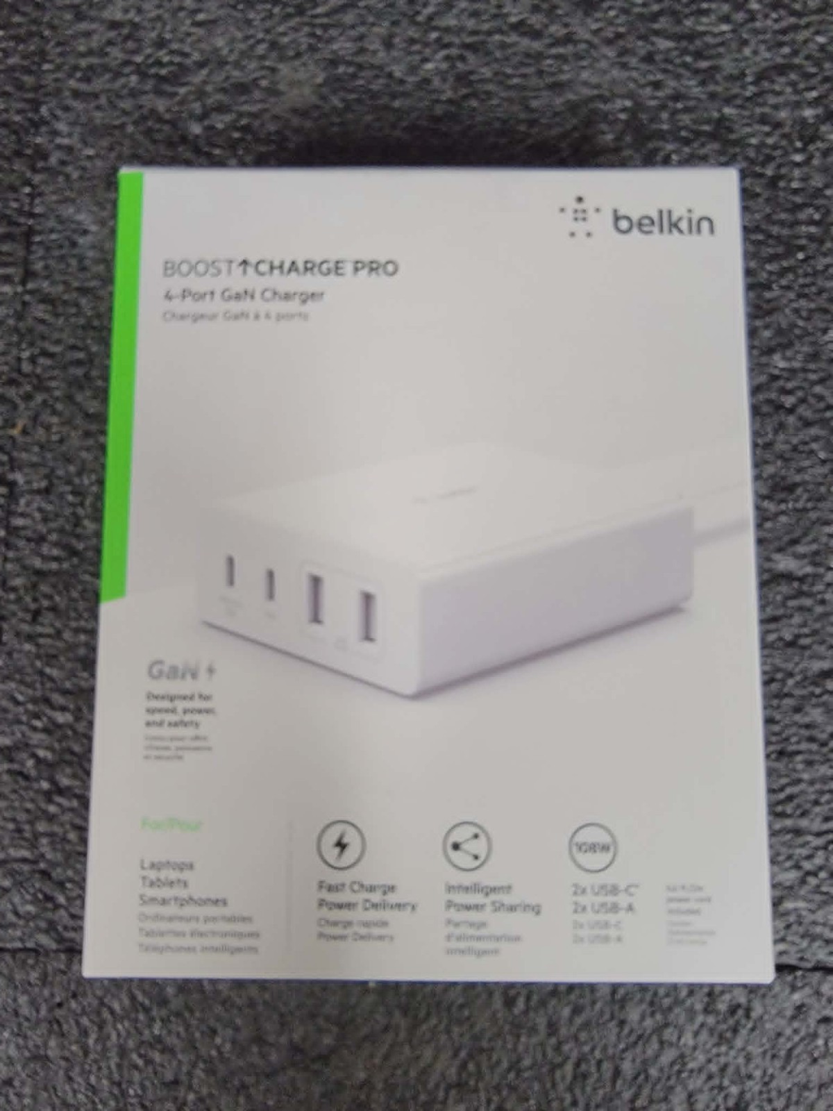 Belkin WCH010 108W Boost Charging Pro 4-Port GaN Charger