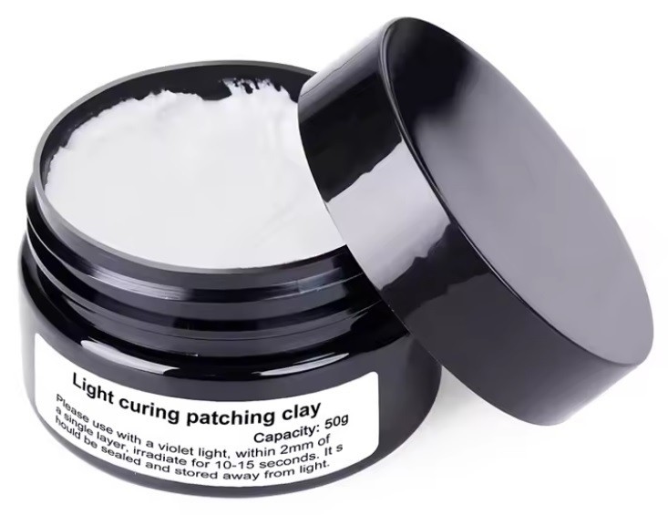 UV Light Curing Repair Clay / Putty 50grams - 3D Print, Printer, Repair, Cure