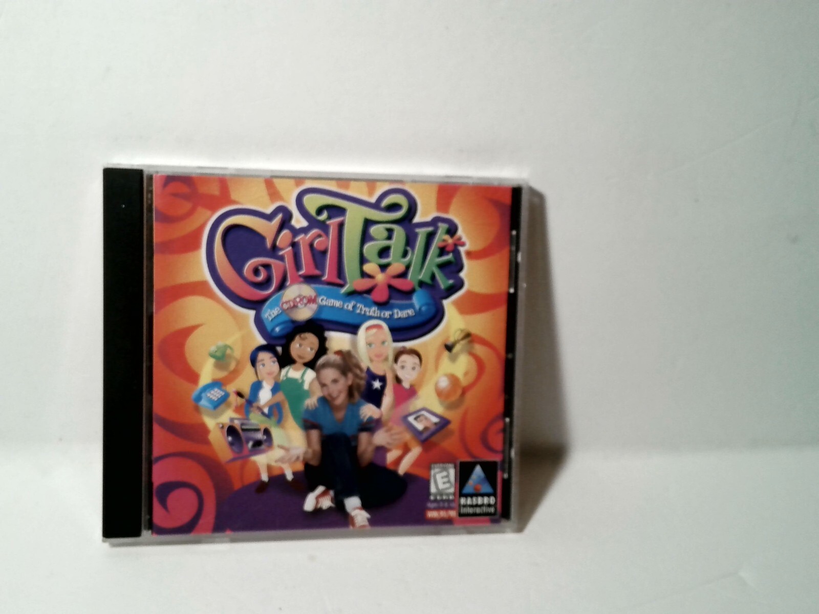 Girl Talk The CD-ROM Game Of Truth Or Dare PC Windows 95/98 1998 Hasbro VTG RARE