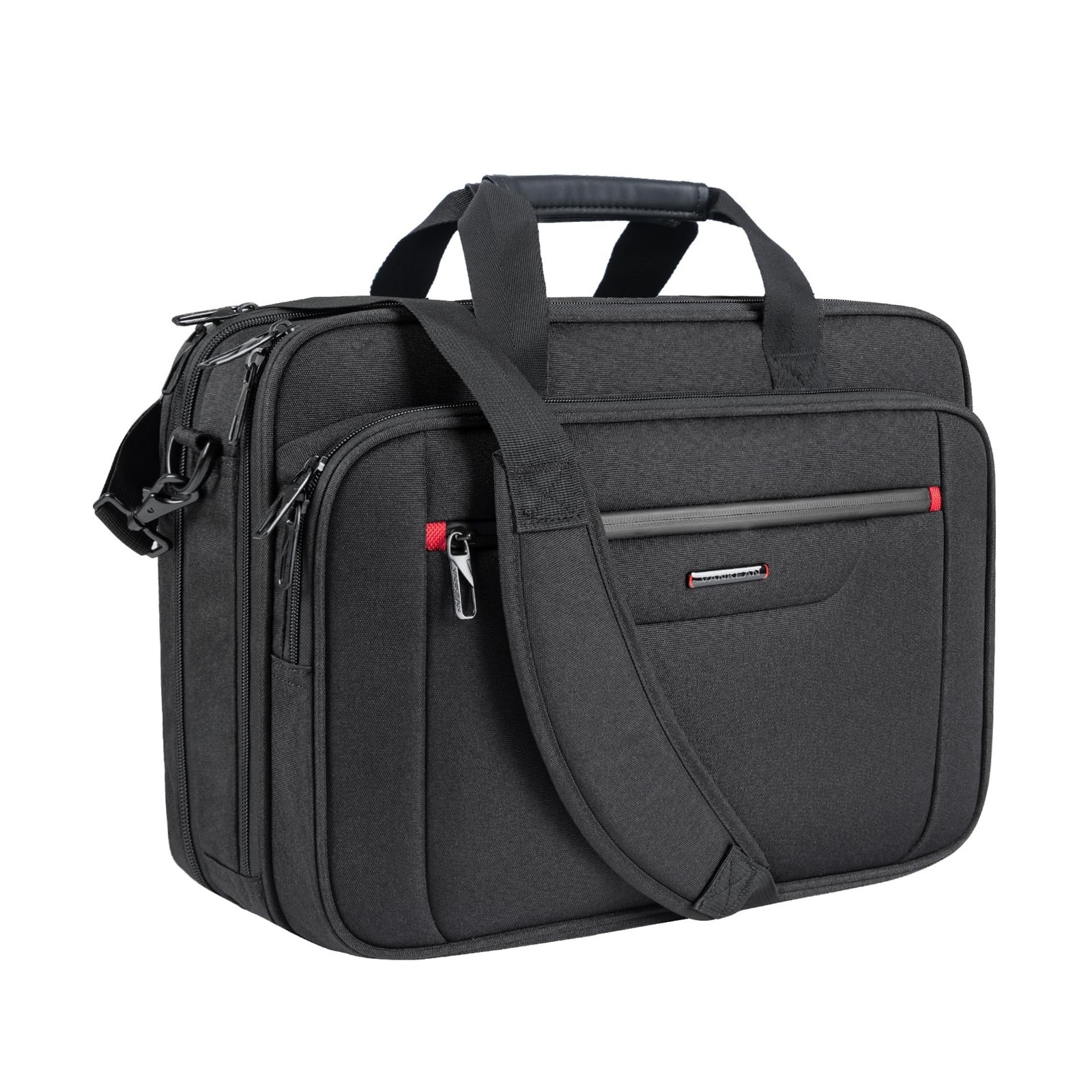 VANKEAN 17.3" Expandable Waterproof Laptop Briefcase for Travel... FAST USA SHIP