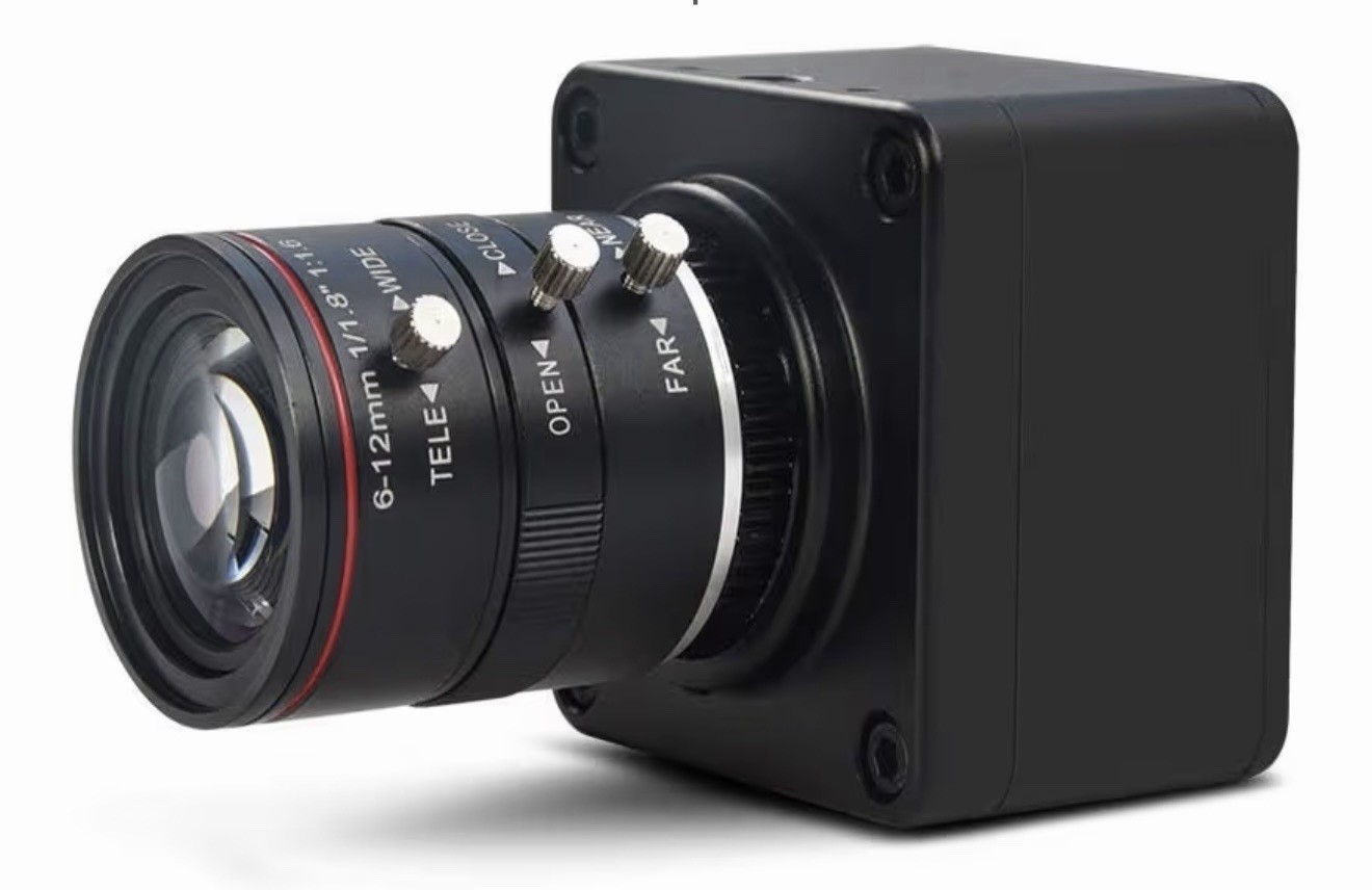 MOKOSE HD Webcam 4K @ 30 FPS, 6-12 mm Varifocal Manual Lens - UC70-6-12MM