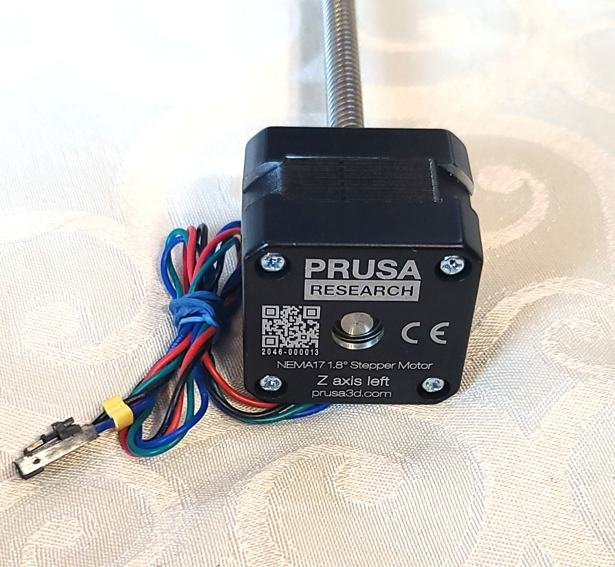 Prusa i3 MK3S Z Axis NEMA17 Stepper Motor Left – 1.8° 3D Printer