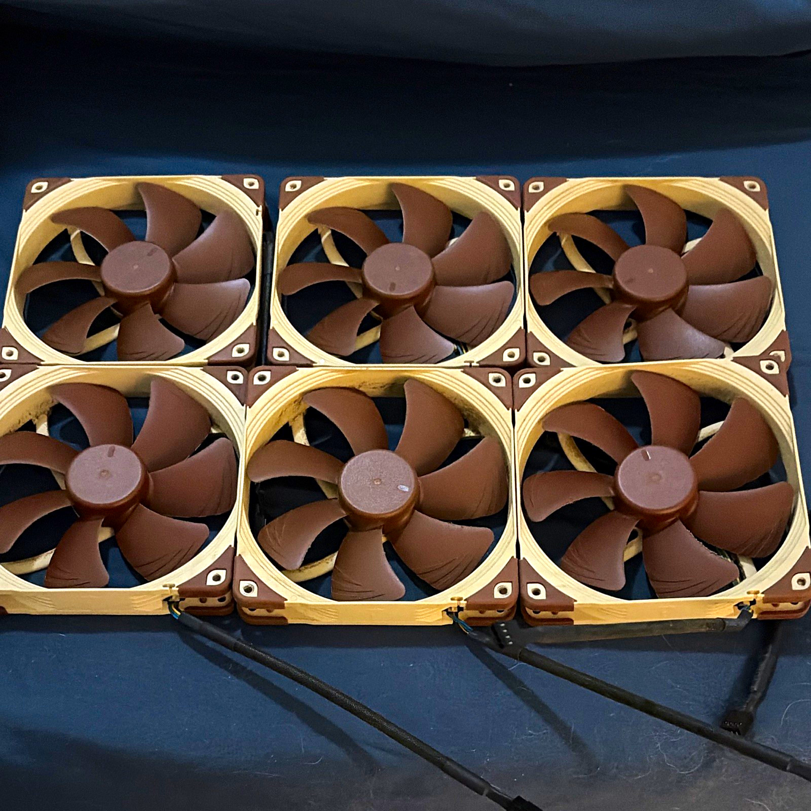 Noctua NF-A14 PWM 140mm 4-Pin Case Fan SSO2 82.5 CFM 1500RPM Lot 6