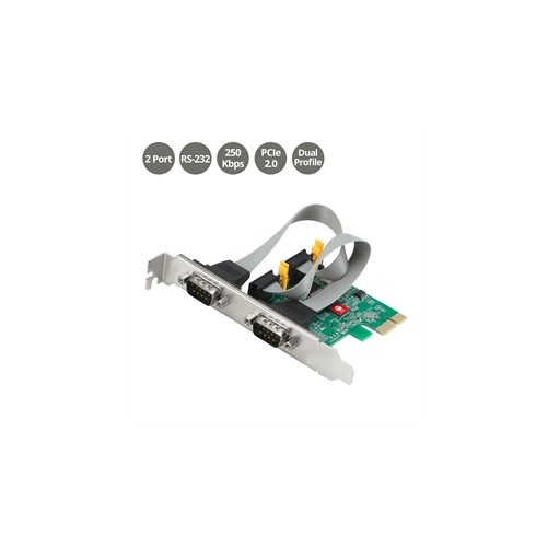 Siig JJ-E20711-S1 DP CYBER 2S PCIE CARD