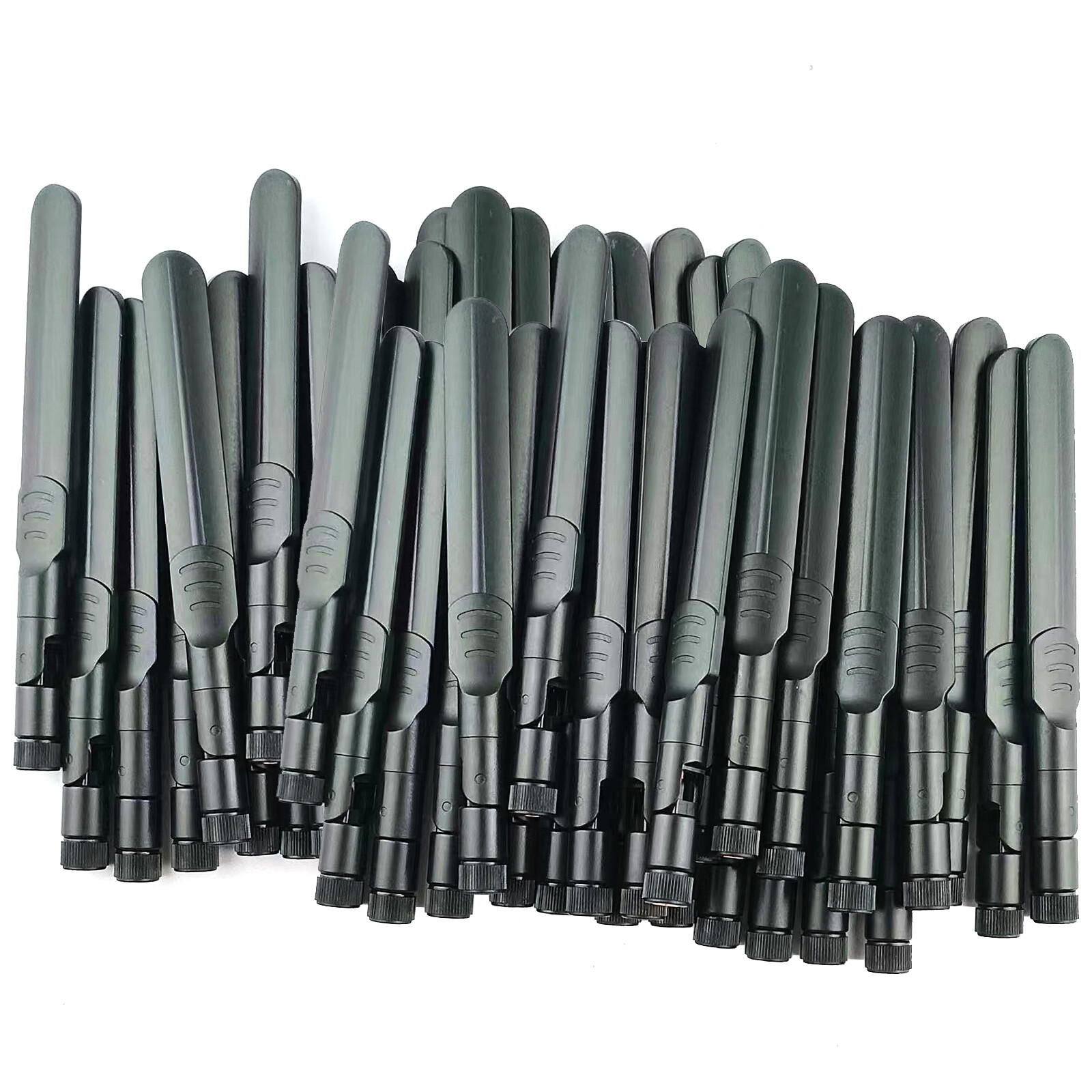 50pcs 8dBi Wireless Antenna RP-SMA Male Hole for PC WiFi Bluetooth Dual Band AC