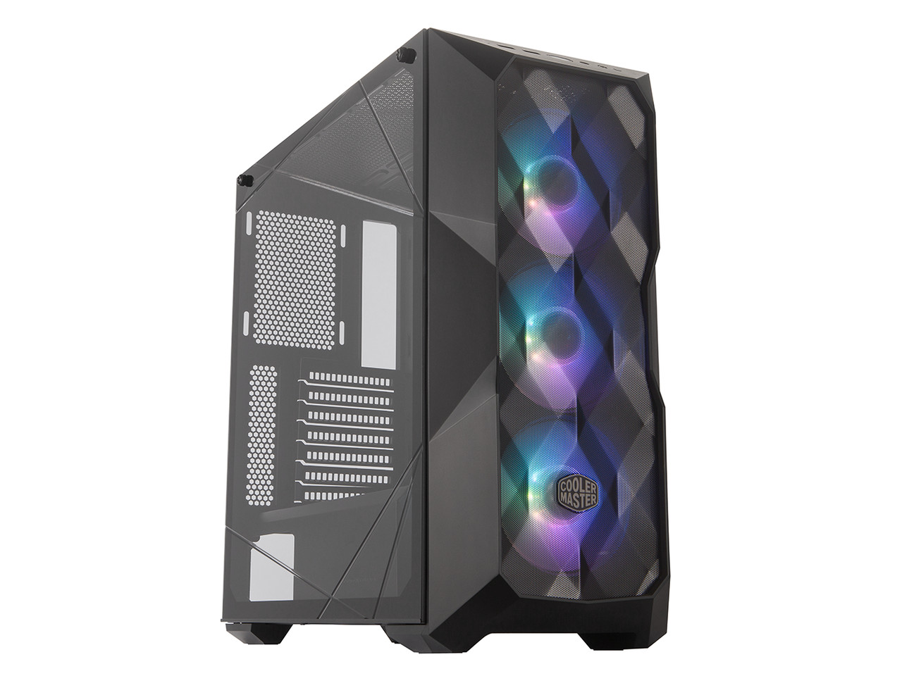Cooler Master TD500 Mesh High Airflow ATX Mid-Tower Case, 4 CF120 ARGB Fans