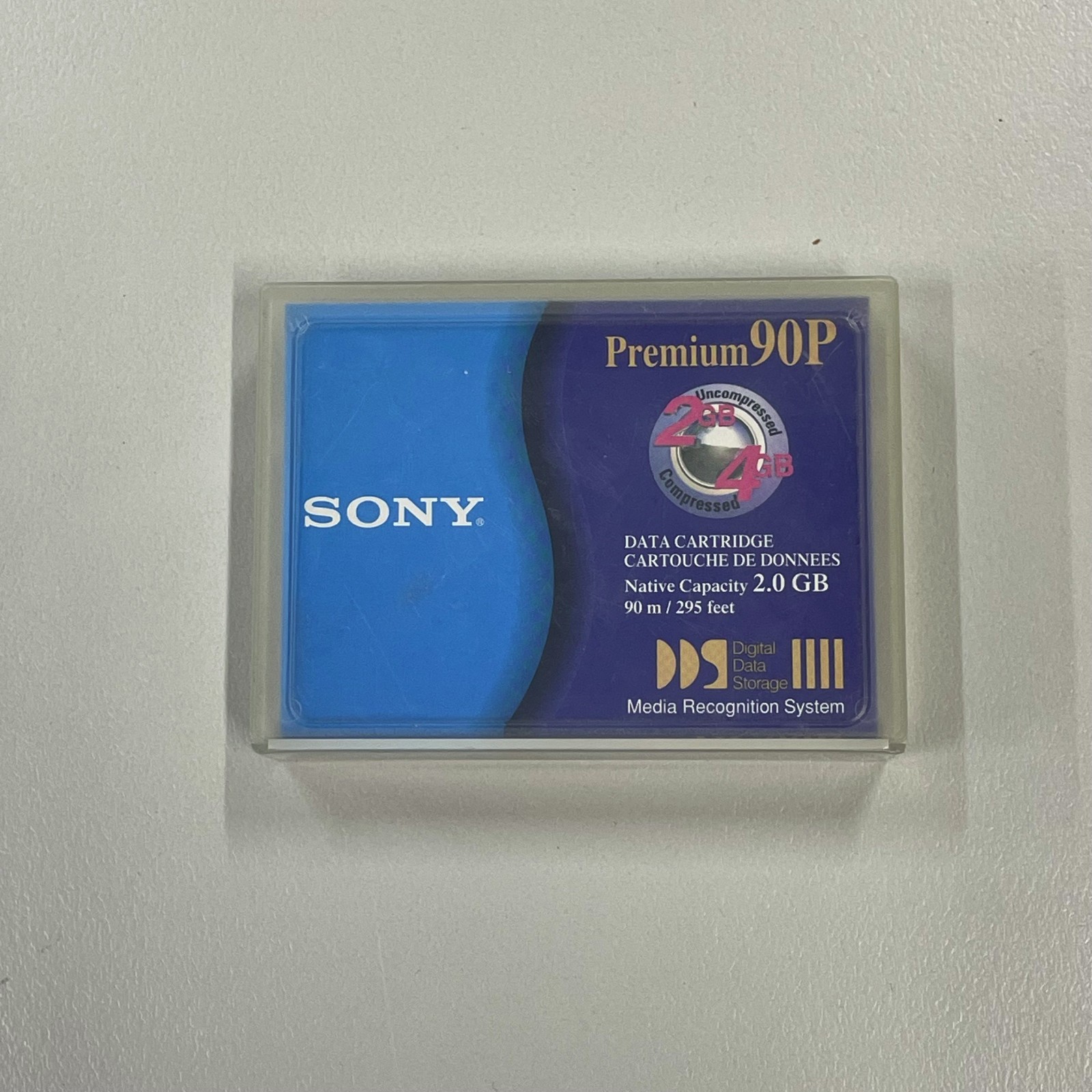 Sony DG90P DDS-1 Data Tape Cartridge – 2GB Native / 4GB Compressed
