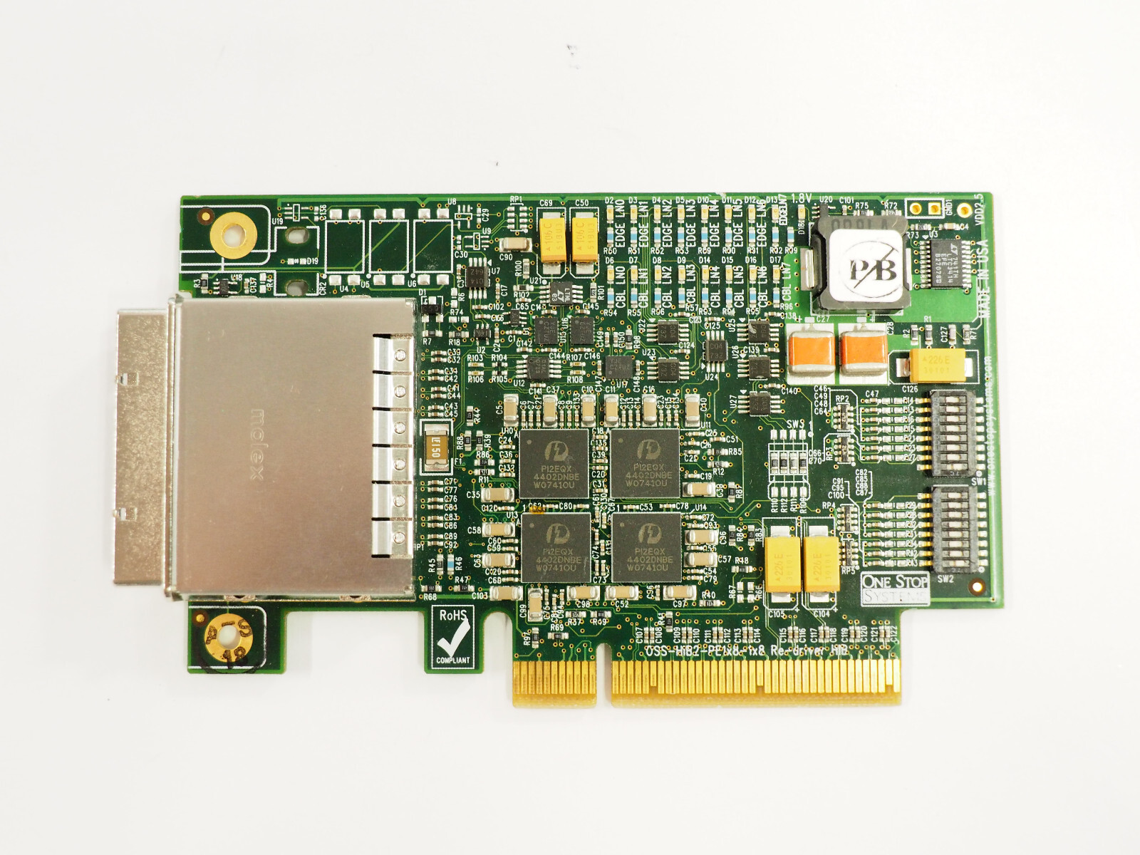 ONE STOP SYSTEMS OSS-HIB2-PE1x8-1x8 OSS-BRKT-HIB2B-X8 25-078-215-B Adapter