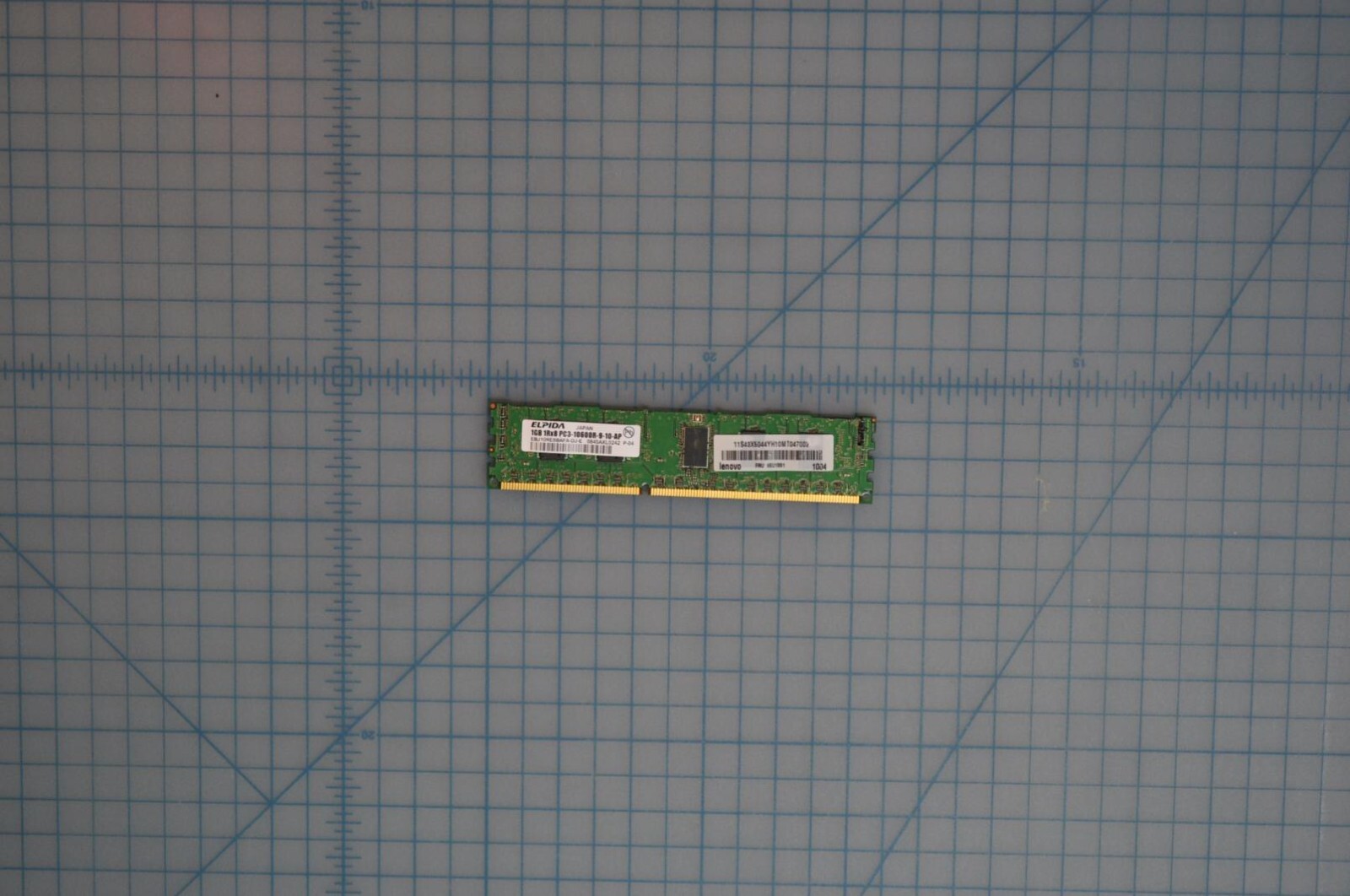 ELPIDA 1GB 1333MHZ PC3-10600 DDR-3 CL-9 DIMM Memory Grade A EBJ10RE8BAFA-DJ-E