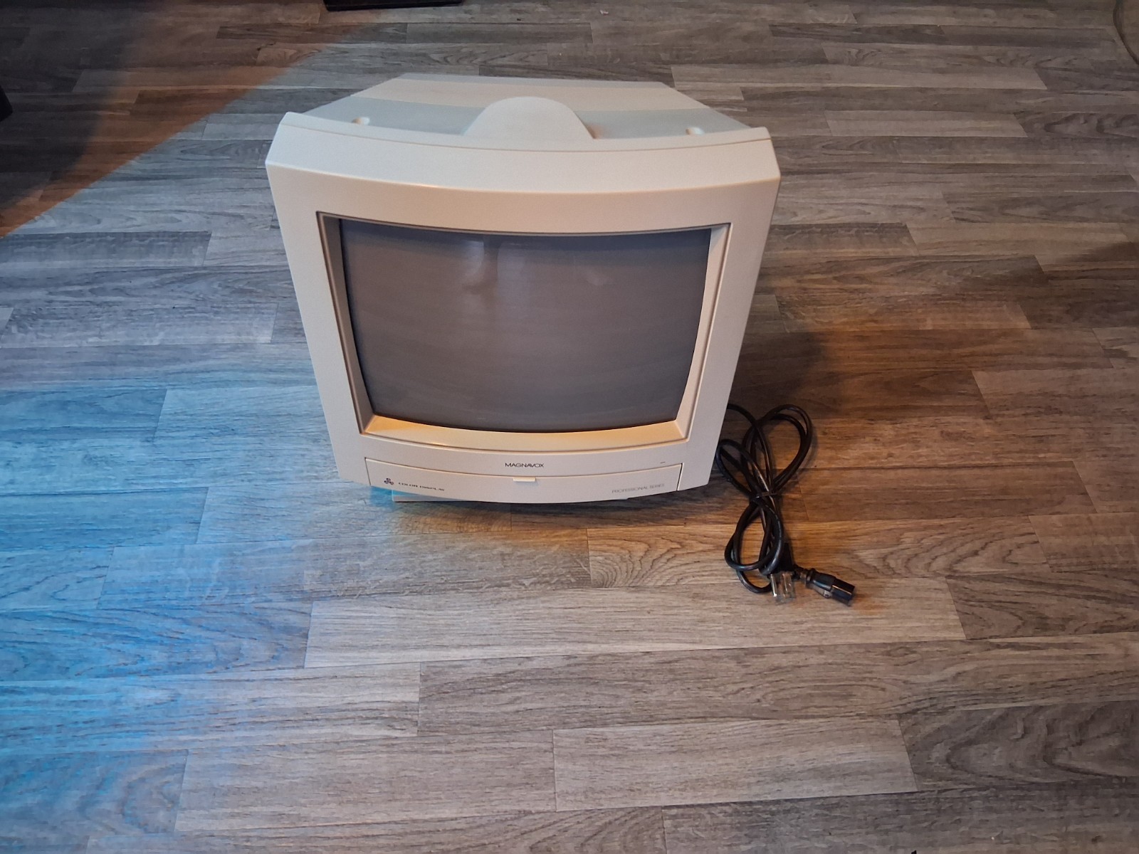 Philips Magnavox 1CM135 94I CRT Color Display Monitor W/ Manual Tested Working 