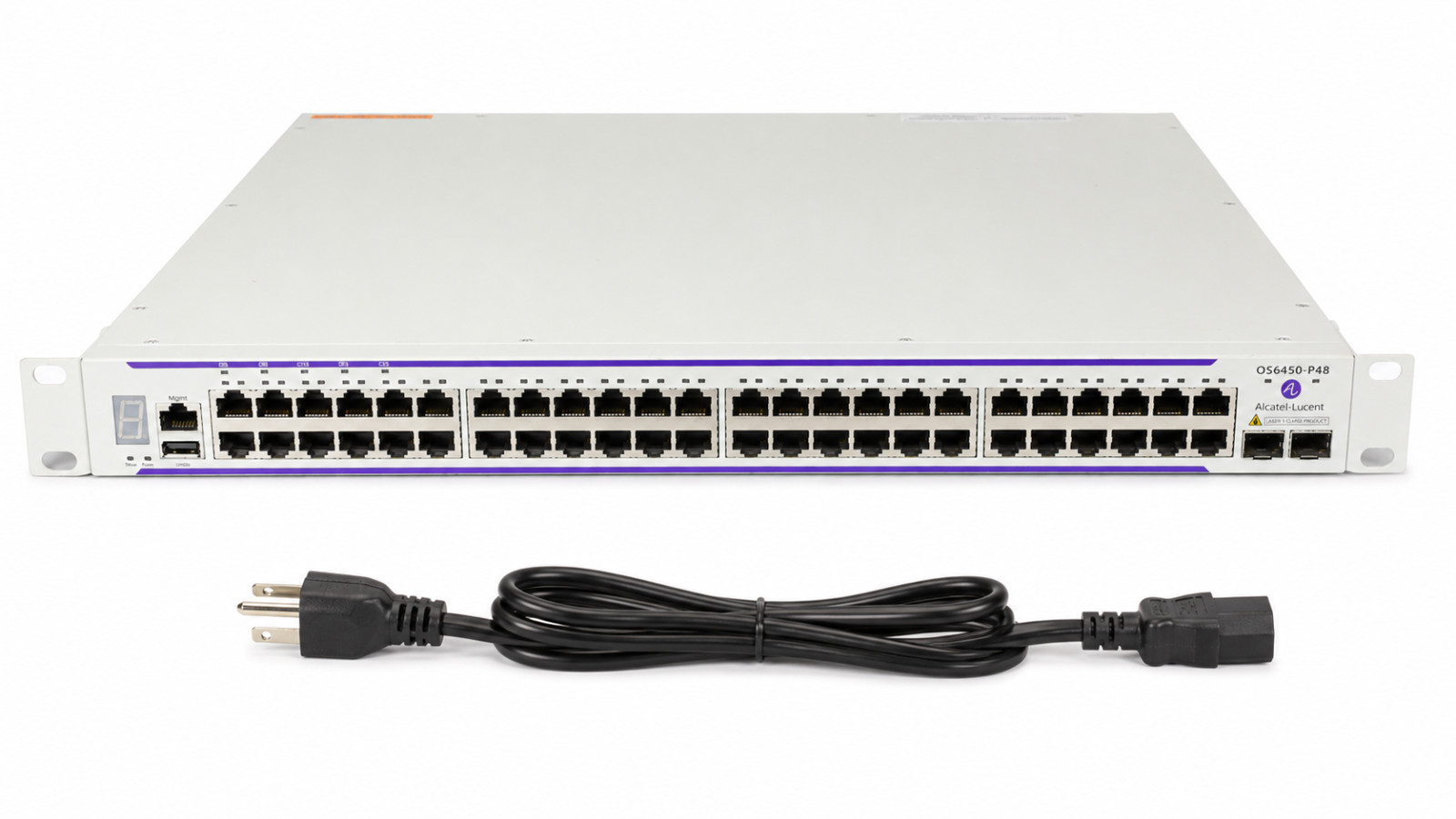 Alcatel-Lucent OmniSwitch OS6450-P48 48-Port Gigabit PoE Network Switch