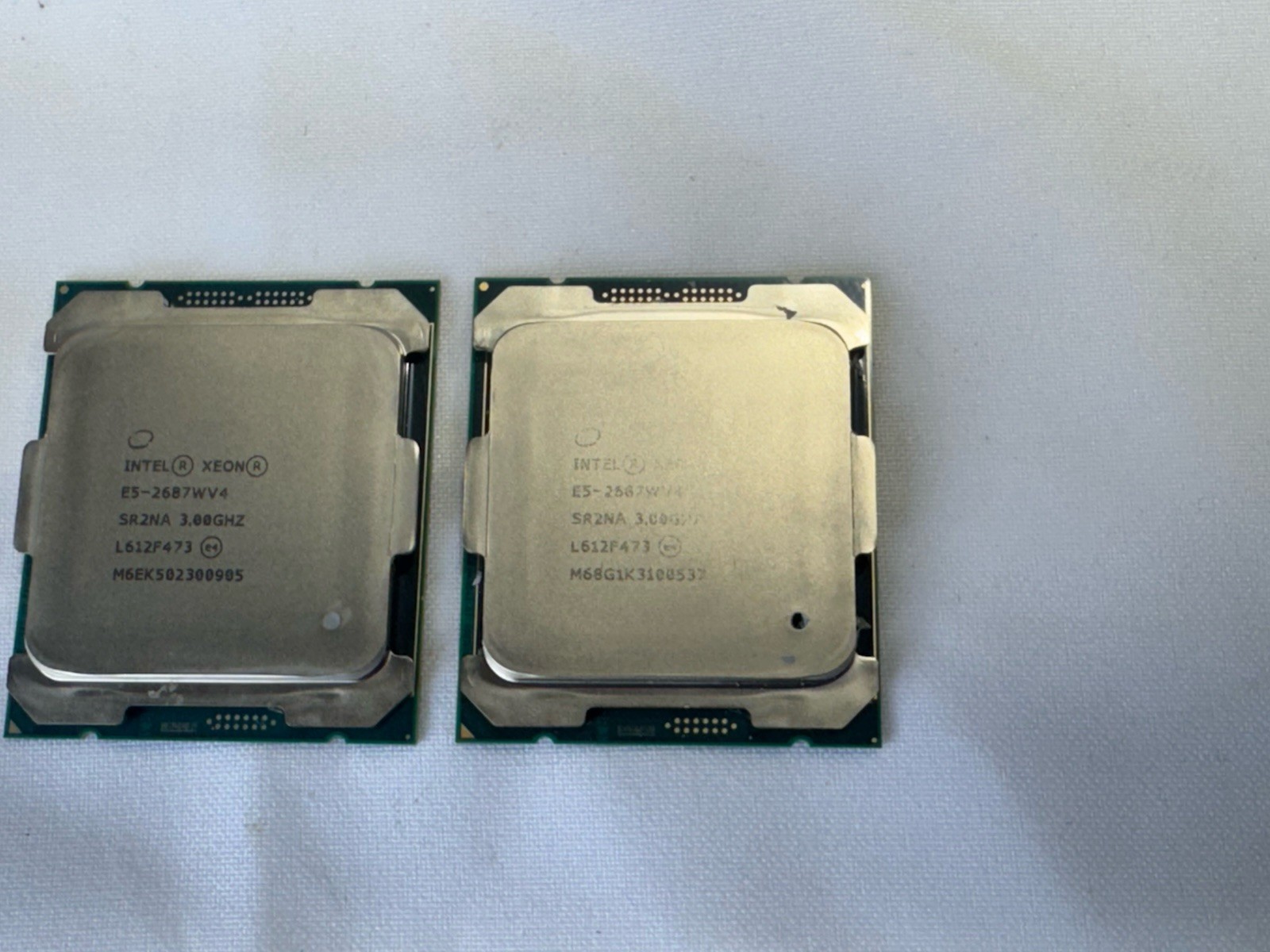 Matched Pair Intel Xeon E5-2687W v4 SR2NA 3.00GHz 12-Core LGA2011-3