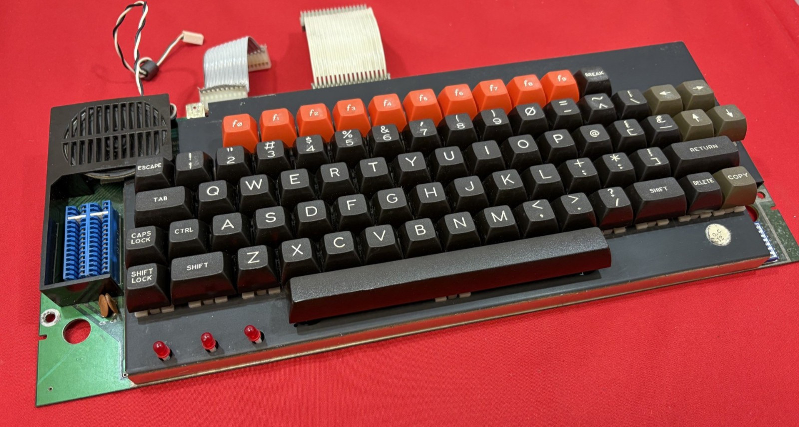 Keyboard for Acorn BBC A,b,B+ Micro Tested Working with PHROM socket and cables