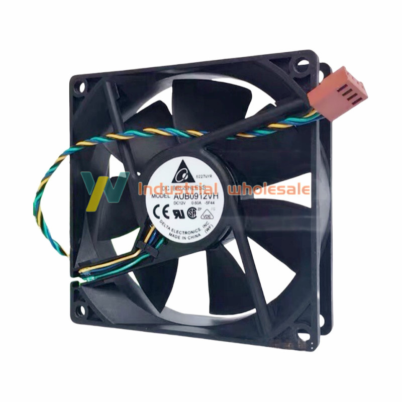 1pc brand new Delta AUB0912VH 9225 92mm x 25mm HP Dell Cooler Cooling Fan 4Pin