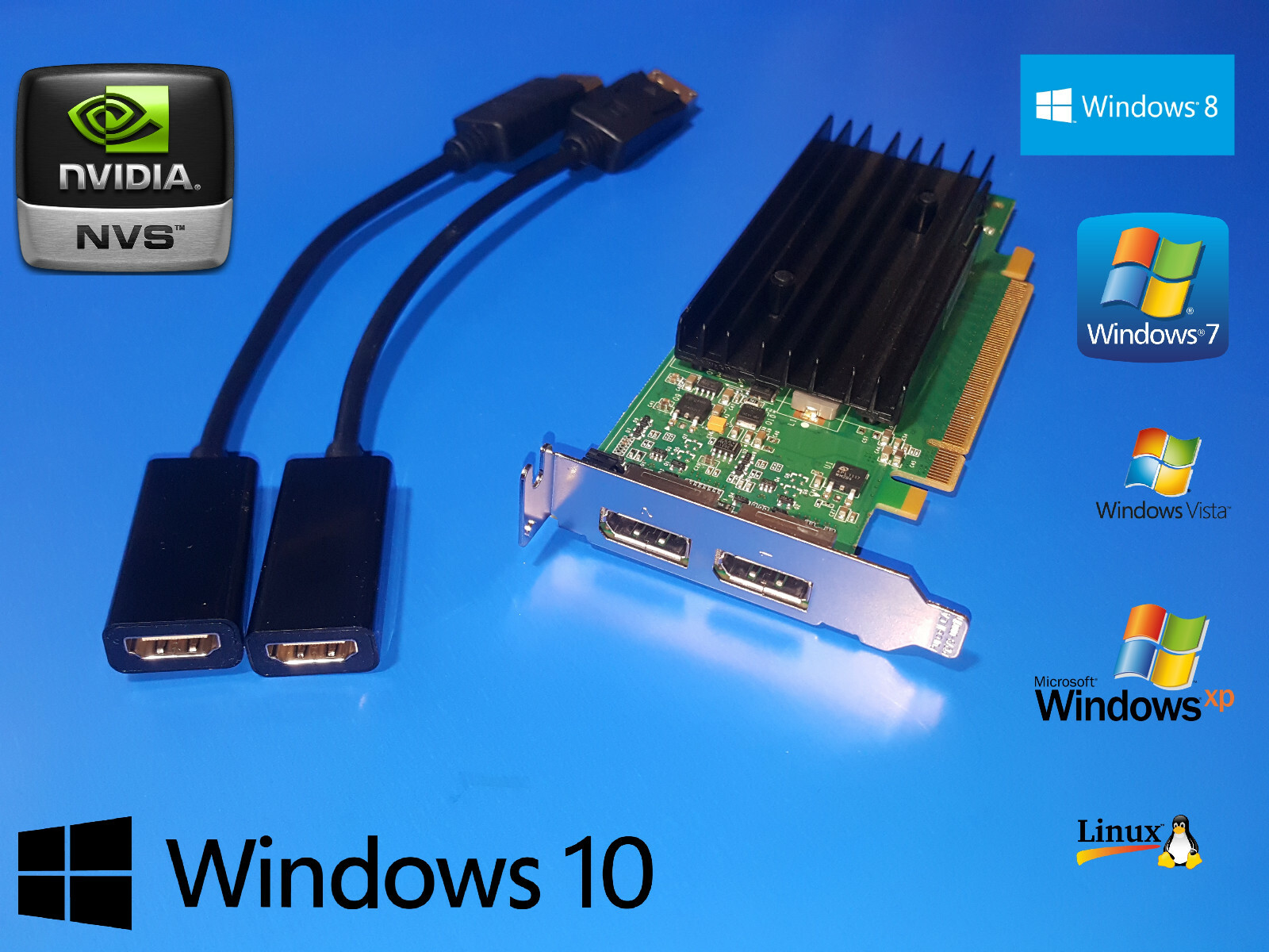 Acer Veriton X2640G X4210 X498 X5810 X680 Low-Profile Dual HDMI Video Card
