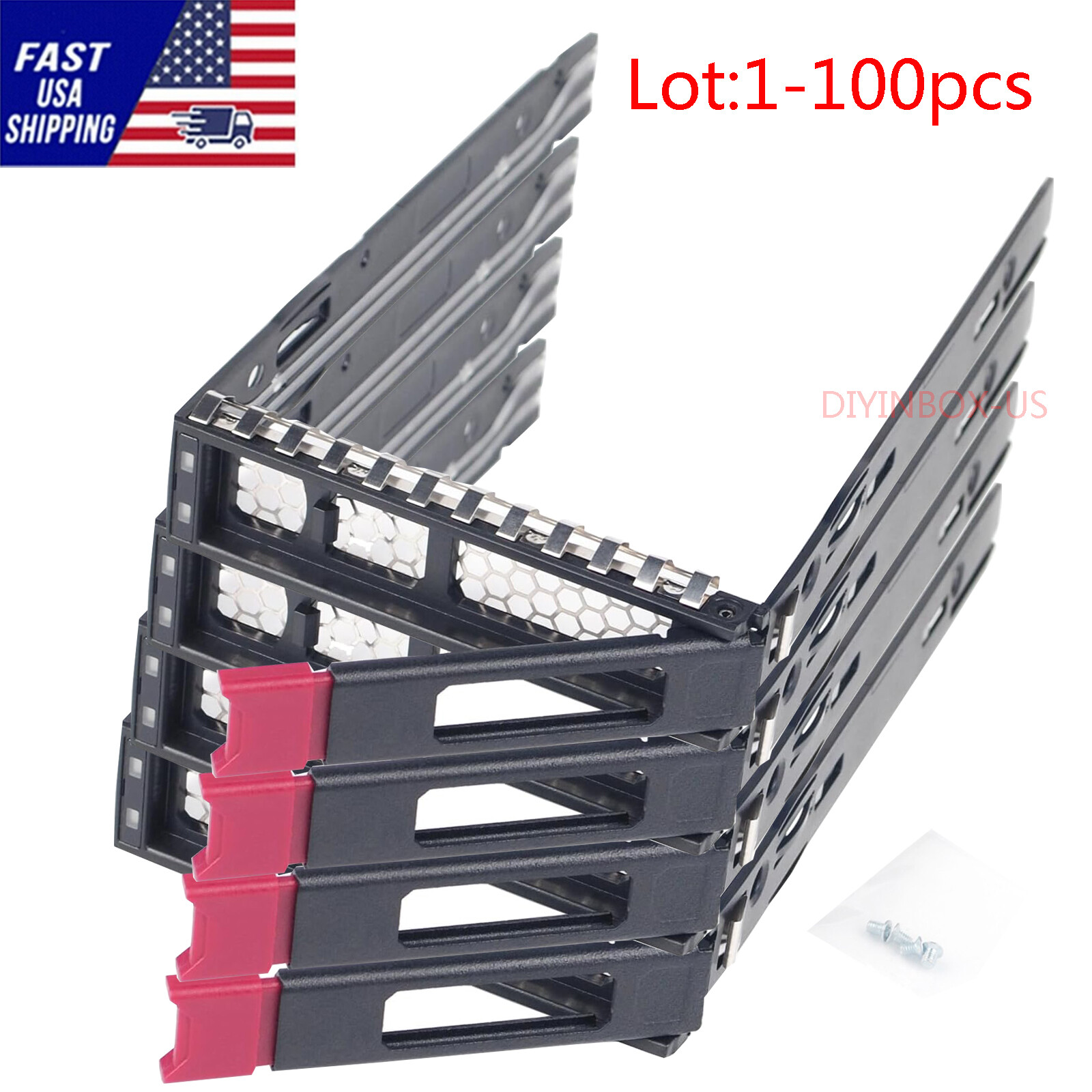 Lot HP 774026-001 3.5" Hot-Swap Caddy ProLiant ML30 ML350 ML110 G10 APOLLO 4200