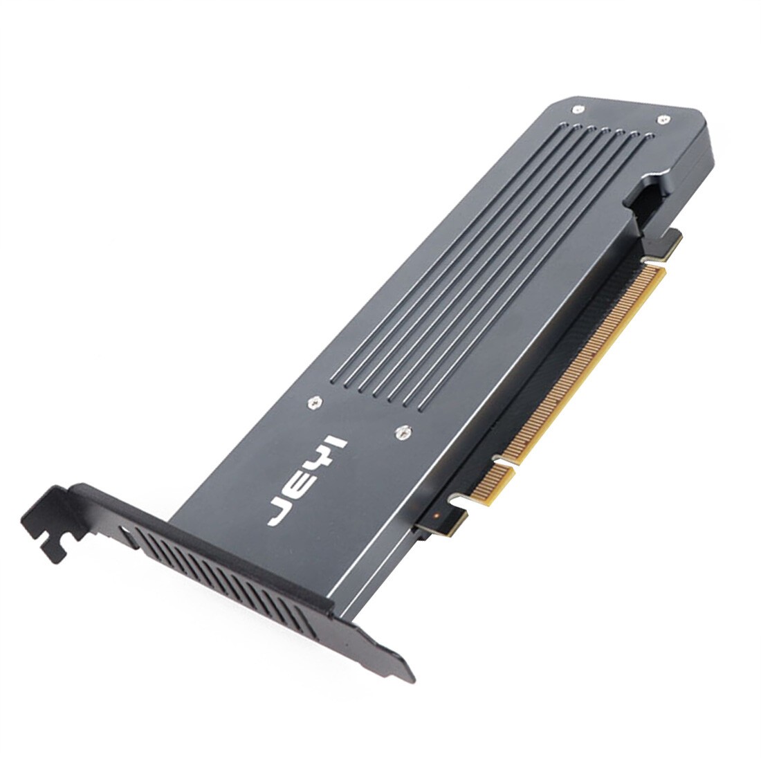 JEYI iHyper-Pro PCI-E M.2 X16 to 4X NVME Disk GEN3 RAID Card Expansion Card