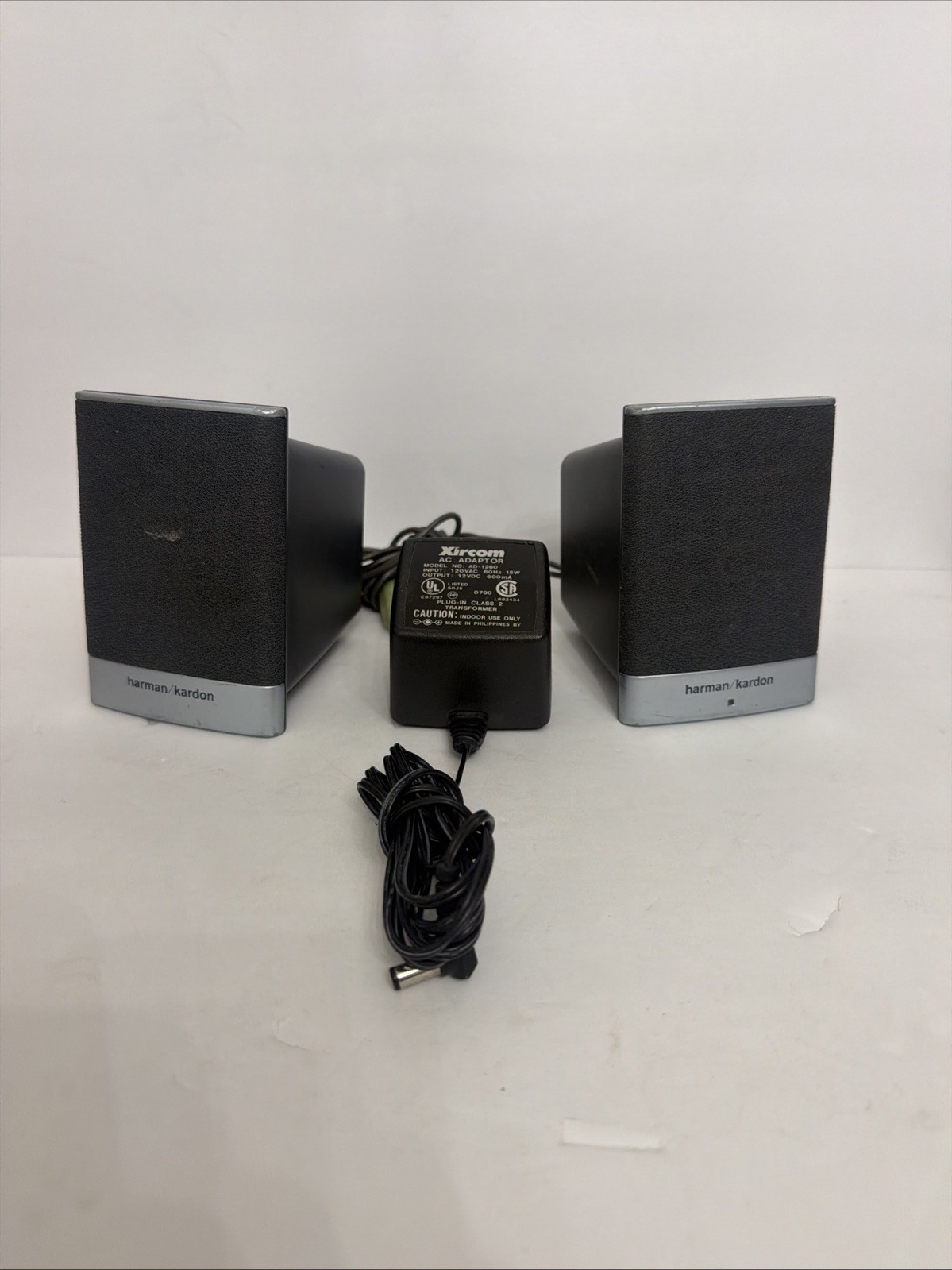 Genuine HP Harman Kardon Computer Laptop Satellite Speakers 5187-2105 With Power