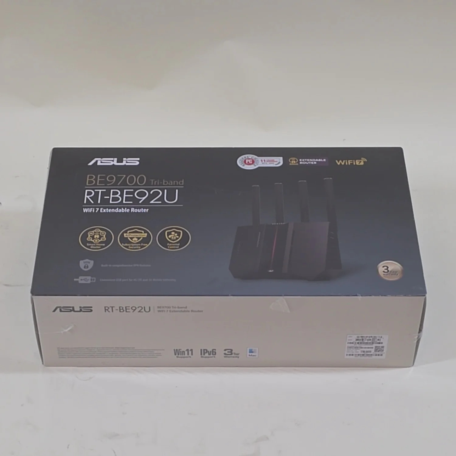 New ASUS BE9700 Tri-band RT-BE92U WiFi 7 Extendable Router