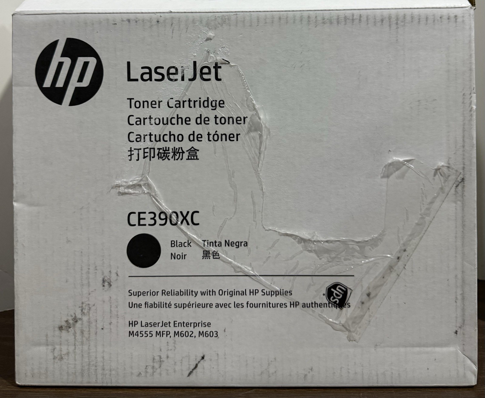 MOSTLY NEW HP 90X CE390XC Black High-yield 600,M602, M603, M4555 - 80% Full