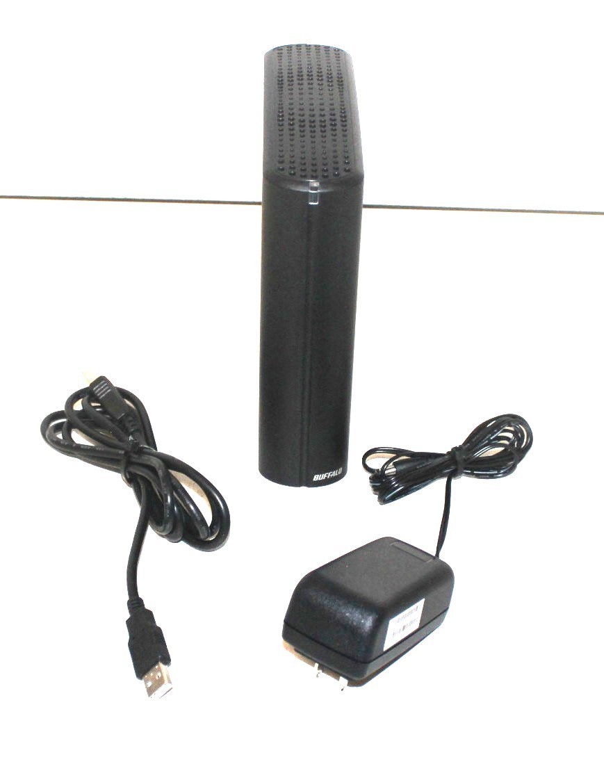 Buffalo DriveStation 500GB External Hard Drive USB 2.0 HD-CE500U2 With Power