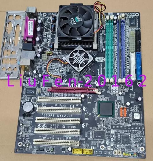 1pc used  MSI 865PE Neo2-P MS-6728 VER:2 motherboard