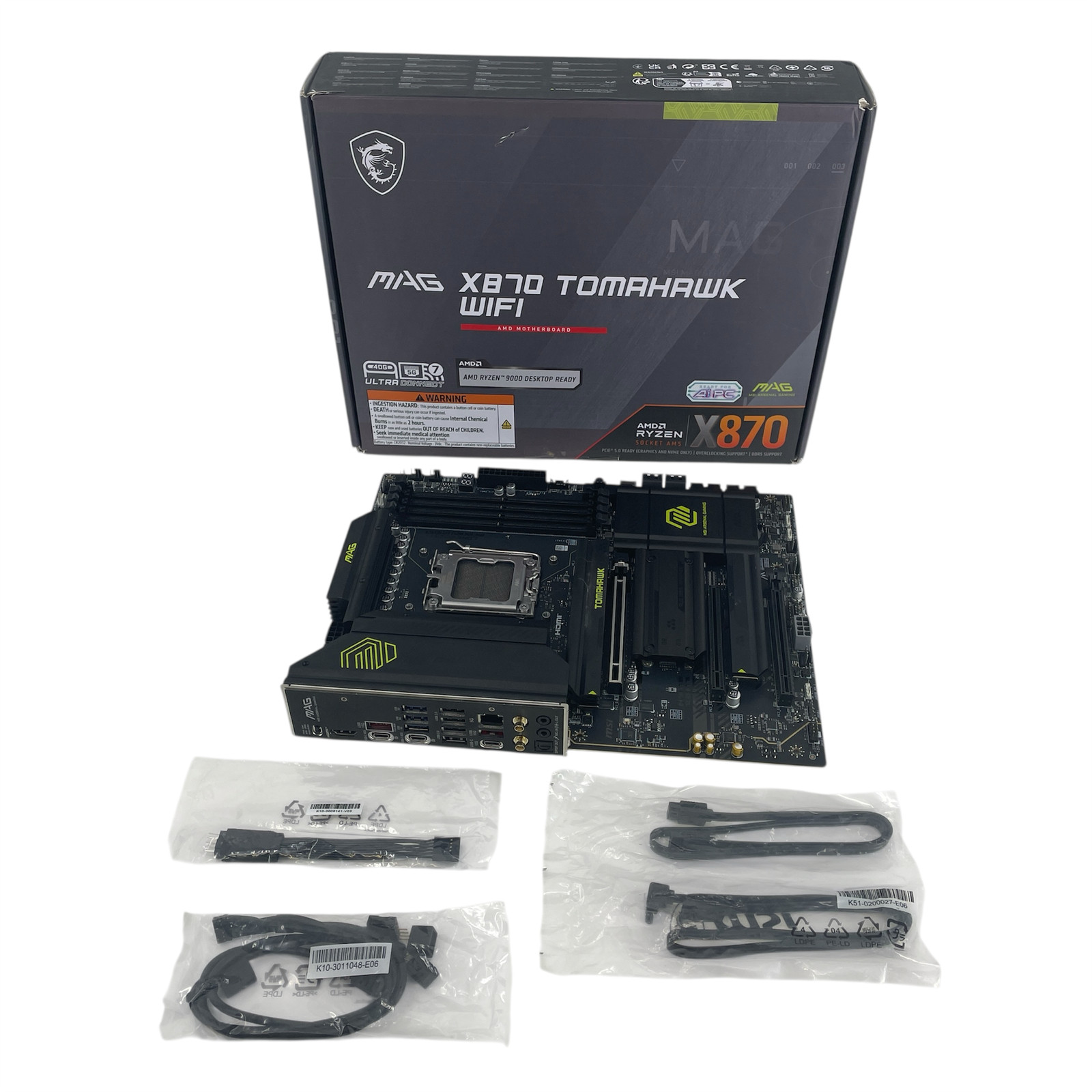 MSI MAG X870 TOMAHAWK WIFI ATX AM5 Motherboard #UMP6543 (AR)
