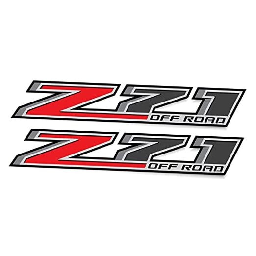 Z71 Off Road Decals fit Chevy Silverado 2014-2018 Bedside Truck Stickers 