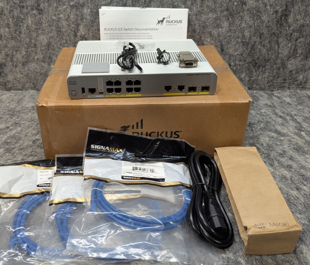 Cisco Catalyst WS-C2960CX-8PC-L  Cisco Catalyst 2960-CX 8 Port PoE 🔥OPEN BOX🔥