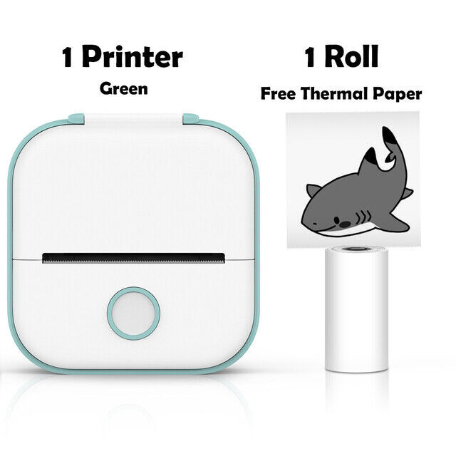 Phomemo T02 Portable Pocket Mini Thermal Printer Photo Label Sticker Bluetooth