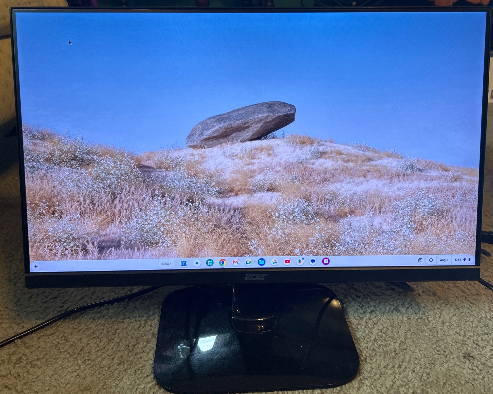 Acer KA242Y G0 Widescreen LCD Monitor 1ms 100 Hz