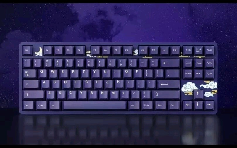 DROP Expression Series Akatsuki Indigo TKL Mechanical Keyboard - Gateron Yell...