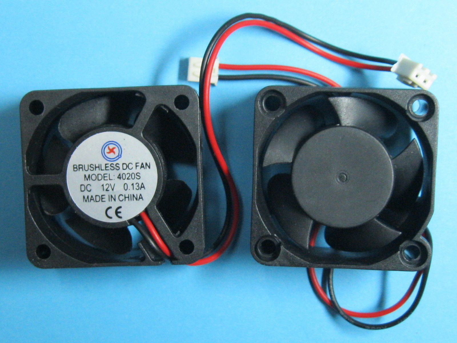  10 pcs Brushless DC Cooling Fan 12V 4020S 5Blade 40x40x20mm Sleeve Bearing 2pin