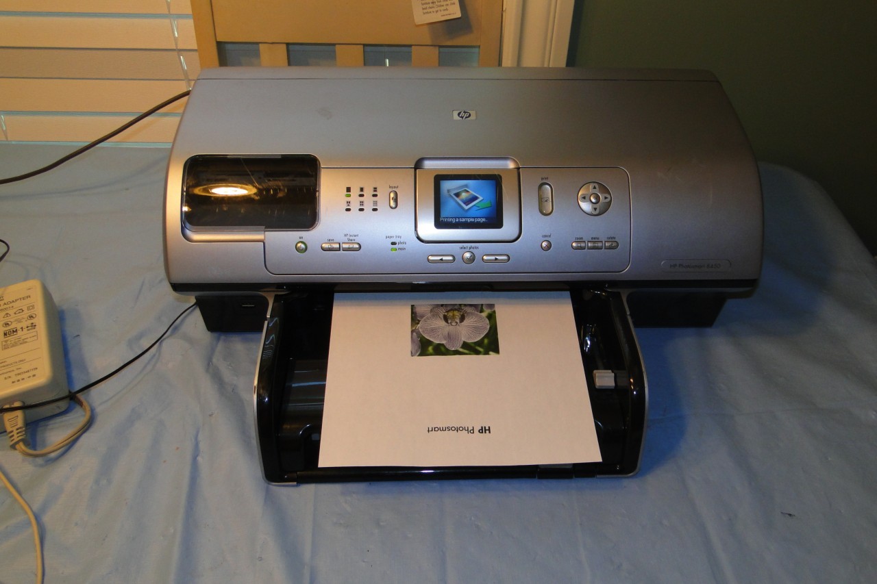 HP Photosmart 8450 Digital Photo Inkjet Printer CLEAN