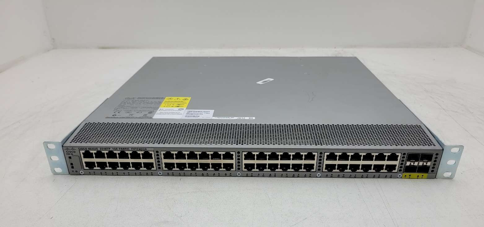 Cisco Nexus 2248TP-1GE 48-Port 1GbE 4x10GbE SFP+ Network Switch  N2K-C2248TP-1GE