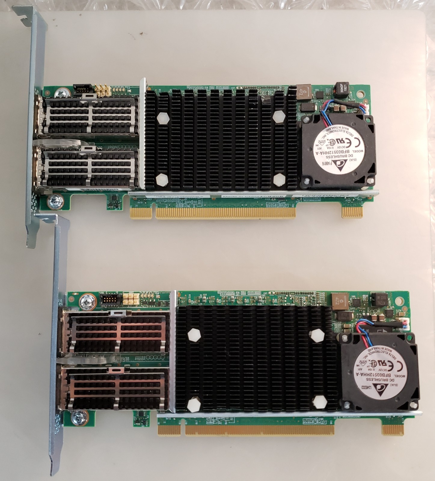 Pair of Cisco UCSC-PCIE-C40Q-03 Virtual Interface Card