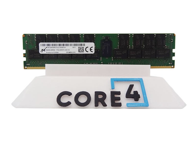 MICRON MTA72ASS8G72LZ-2G9 64GB PC4-23400 DDR4-2933MHZ 4DRX4 ECC LRDIMM