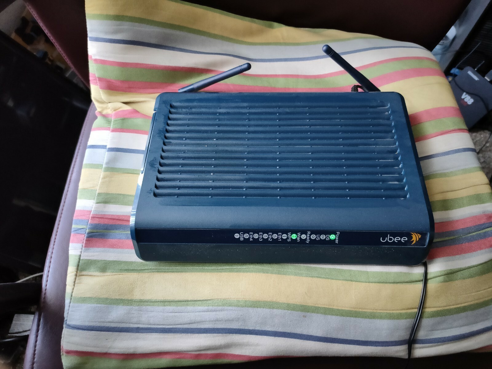 UBEE DDW3610 DDW3611 Dual-Stream N Wireless Cable Modem W/ Power Cord